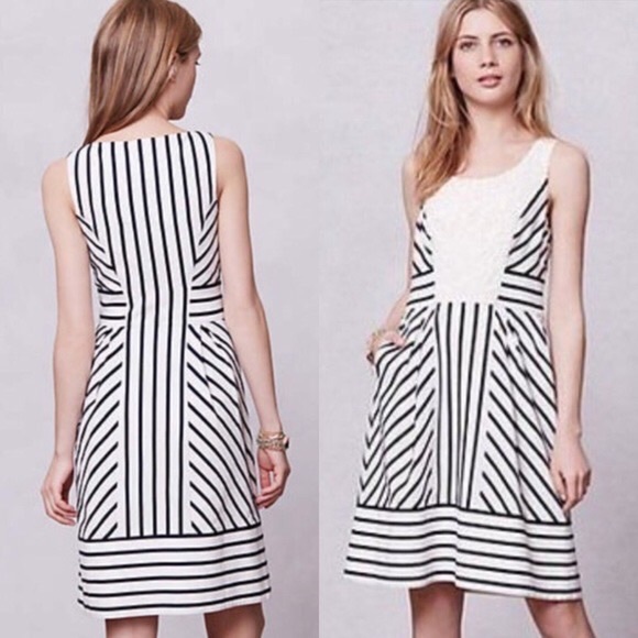 NWT Anthropologie Maeve “Chessia” Striped Dress - Picture 2 of 8